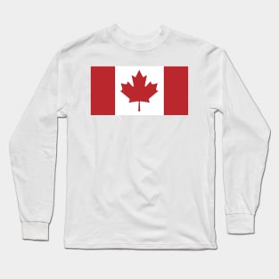 The National Flag of Canadian Long Sleeve T-Shirt